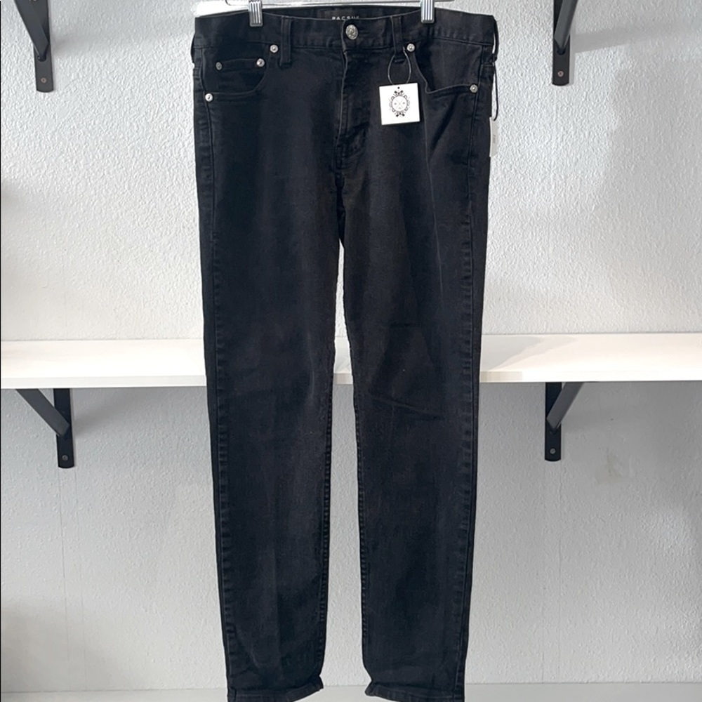 Pacsun Men’s Comfort Stretch Skinny Black Jeans
